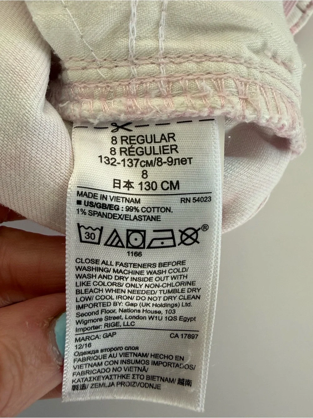GAP kids tie